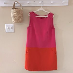 LOFT color block dress